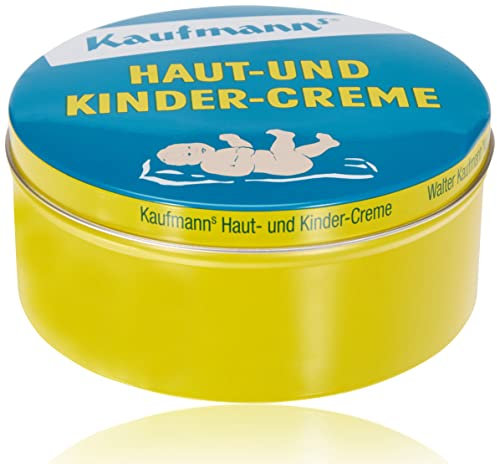 Kaufmanns 120 Haut & Kindercreme, Sofort-Hilfe für trockene und empfindliche Haut, 250ml