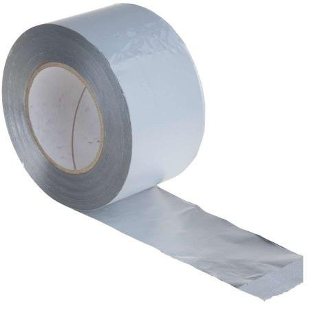 Aluminiumklebeband, 75mm x 100m B1 - wasserdichtes Alu-Klebeband zur Isolierung und Abdichtung