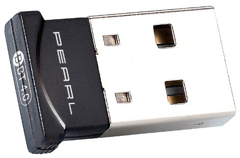 PEARL Bluetooth Stick: ultrakompakt USB-adapter, Bluetooth 4.0, klass 1 (usb dongel, sticka, mini)
