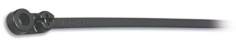 ABB Nylon 66 Kabelbinder Kabelbinder Schwarz 7,6 mm x 356mm, Packung a 50 Stück