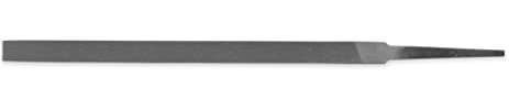 Nicholson - 40076N Pillar File, Swiss Pattern, Double Cut, Rectangular, #0 Coarseness, 6 Length, Narrow
