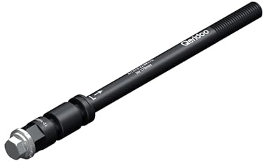 Steckachsadapter M12x1,75 167-192 mm, beigefügte Distanzstücke (Spacer 18), Ersetzt Maxle Steckachsen, Anzugsmoment von 12-15 Nm, Steckachsenadapter Fahrradanhänger,