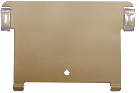 HAN Metall-Stützplatte DIN A7 quer, für HAN Holz-Karteikästen und Karteitröge, Art.Nr.: 7, braun