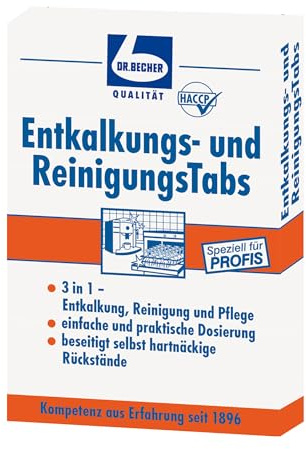 Dr. Becher Entkalkungs- und Reinigungs Tabs 8 stk. (3er Pack)