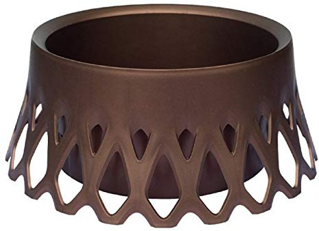 Plastia Dekor-/ Bewässerungsschale Roseta Durchmesser 30 cm, braun
