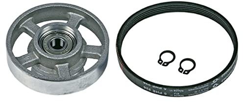 ORIGINAL Arçelik Beko 492204403 Riemenscheibe mit Riemen Scheibe Rippenriemen Zahnriemen Antriebsriemen Keilrippenriemen 226 PH 5 E Wäschetrockner Trockner Trocknerautomat