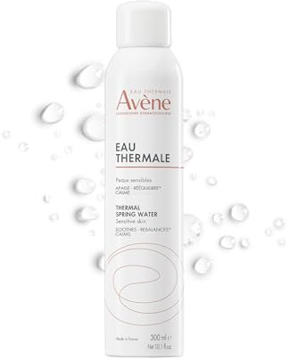 Avène Thermal Spring Water, Soothing Calming Facial Mist Spray for Sensitive Skin, Soothes, Softens + Calms Skin, Formulated with Mineral & Biological Properties 10.1 Oz