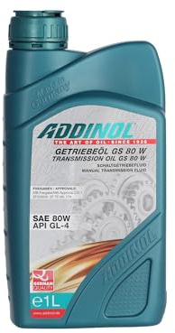 ADDINOL GETRIEBEÖL GS 80 W, 1 Liter