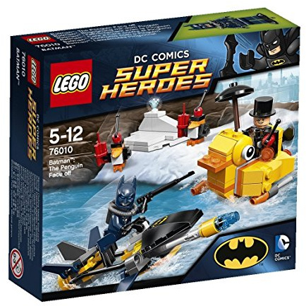 Lego Super Heroes- Dc Universe - 76010 - Jeu De Construction - Batman - L' Affrontement avec Le Pingouin