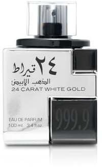 Lattafa 24 Carat White Gold Eau De Parfum 100 ml (unisex)