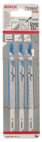 Bosch Zubehör 2608636230 Stichsägeblatt T 318 AF