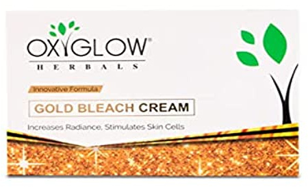OxyGlow Natur Care Gold Bleach Creme für weiche, glatte und strahlende Haut 240 g