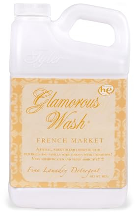 French Market Glamorous Wash 32 oz Fine Laundry Detergent by Tyler Candles by Tyler Candle