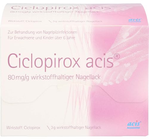 CICLOPIROX acis 80 mg/g wirkstoffhalt.Nagellack 3 g