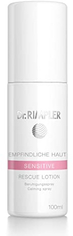 Dr. Rimpler SENSITIVE Rescue Lotion 50ml - stark beruhigenden SOS-Sprühlotion bietet schnelle Abhilfe bei Überreaktionen der Haut, wie Juckreiz, Rötungen, Allergien