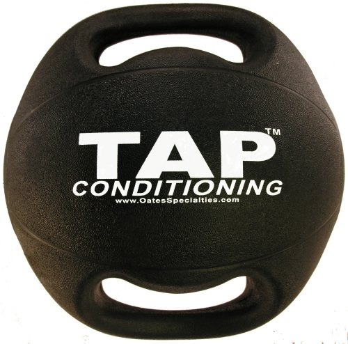 TAP Double Handle Medicine Ball, 8-Pound