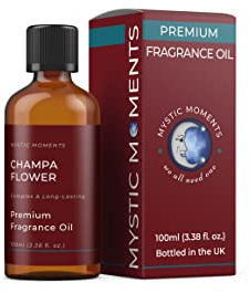 Mystic Moments Huile parfumée fleur champa 100ml