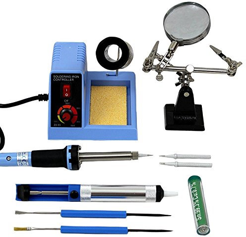 Stazione di Saldatura Regolabile ZD-99kit, 48 W, con accessori