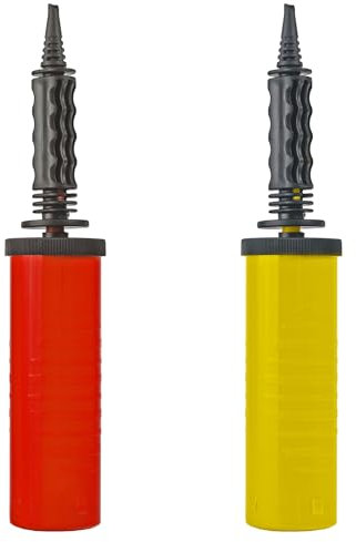 PartyDeco- Pompetta Professionale per Gonfiare Palloncini, Colore Assortiti, POR2