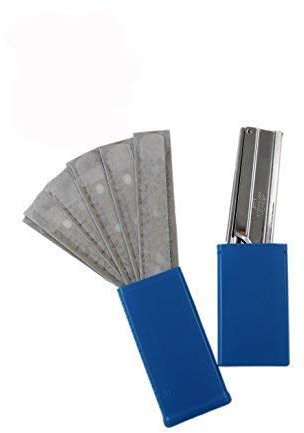 Grattoir en verre avec 10 lames dans un étui plastique 10 cm fenêtre Grattoir Spatule grattoir ceranf Grattoir