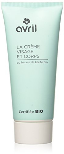 Avril - Crème Visage & Corps - Beurre de Karité Bio - Tout Type de Peau, Idéal pour Peaux Sensibles - 99% d'Origine Naturelle - Certifié Bio Ecocert - Fabriqué en France - 200ml