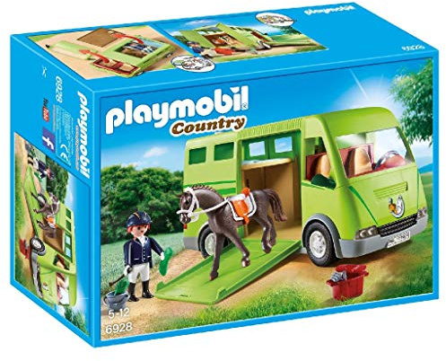 Playmobil 6928 Cavalier avec van et cheval