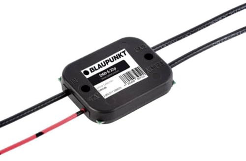 BLAUPUNKT DAB-S-22p, Antennen-Splitter passiv, Rundfunkverteiler, 50 Ohm Impedanz, SMB-Stecker, DIN-Stecker