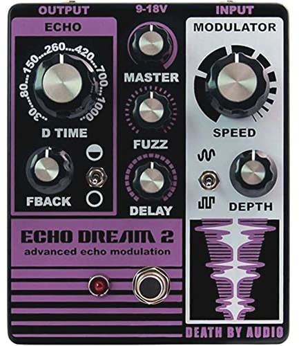 Death by Audio Echo Dream 2 - Distorsore per chitarra