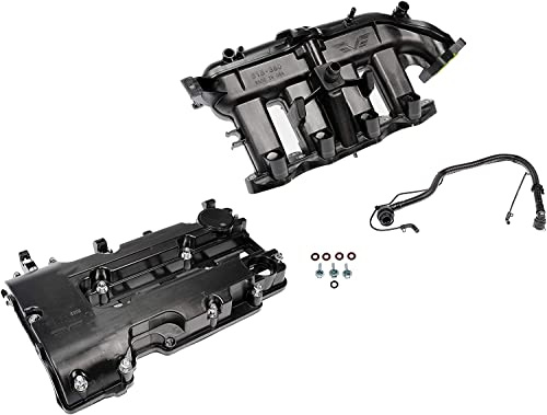 Dorman Improved Design 615-380KIT Intake Manifold and Valve Cover Complete Kit with Upgraded Valve Compatible with Select Buick/Chevrolet Models (OE FIX)