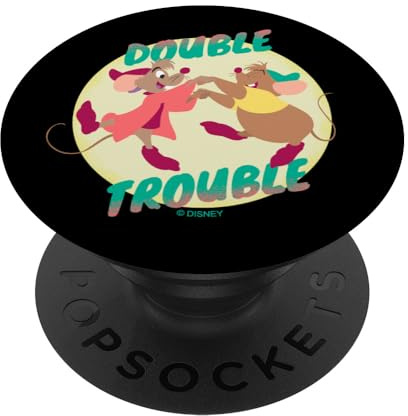 Disney Cinderella Jaq and Gus Double Trouble PopSockets PopGrip Interchangeable