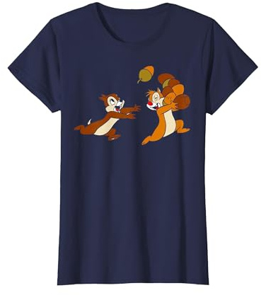 Disney Chip 'N Dale Acorn Chase Camiseta