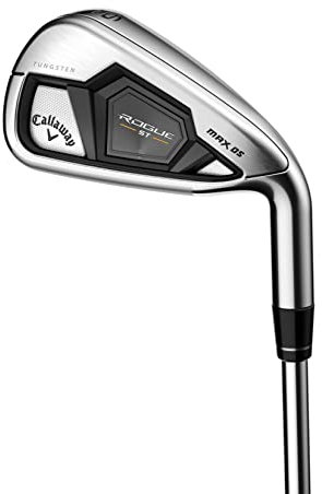 Callaway Golf Rogue ST MAX OS Einzeleisen (rechte Hand, Graphitschaft, Light Flex, Pitching Wedge)