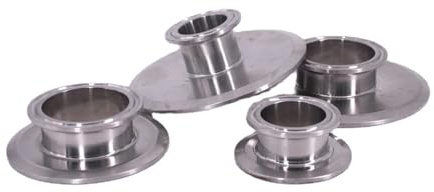 LUFAA Tri-Clamp-Reduzierstück 1,5; 2;2,5; 3;3,5; 4;Endkappe mit kurzem Flansch zur Reduzierung des Außendurchmessers von SUS 304 Edelstahl Wohnaccessoires 1pc (Color : 91mm-50.5mm)
