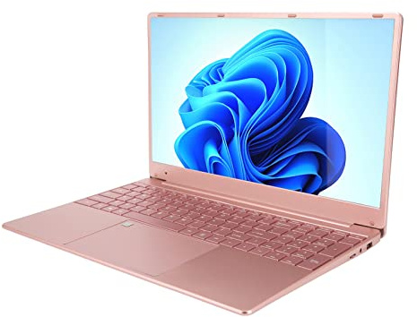 Aeun Computer Portatile, 1920 X 1080 15,6 Pollici Laptop Aziendale per Intel Celeron N5095 100-240 V per Viaggi in Ufficio (16+128G Spina UE)