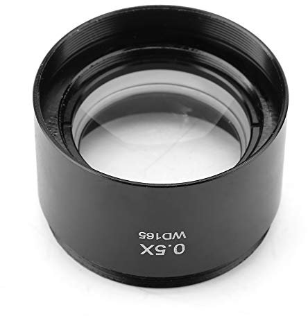 Mikroskop-Objektiv, Barlow-Linse 5x 0,5x Barlow-Objektiv, 0,5x Objektiv, Mikroskop, Hilfsobjektiv, Barlow-Linse, Hilfs-Stereo-Videomikroskop für die Industrie mit