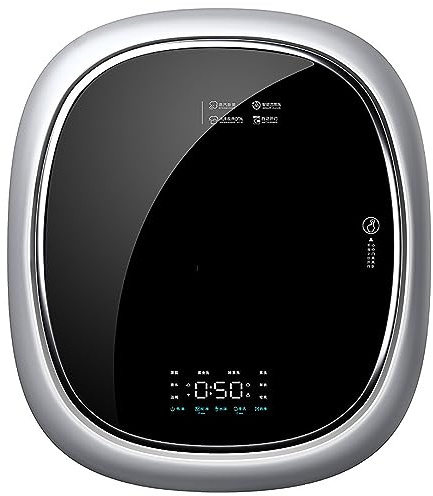 UPIKIT Wall-Mounted Mini Drum Washing Machine, 3kg Capacity, Front Load, Full-Automatic, White, High Efficiency
