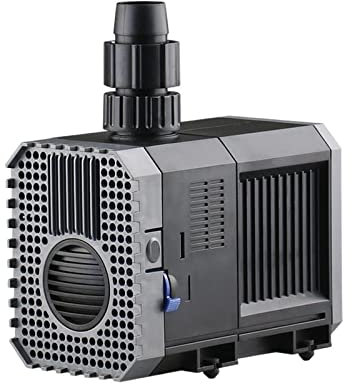 PIGENE Piccola Pompa sommergibile Regolabile 7W 8W 500L/H 600L/H Acquario Pompa Sommergibile Fish Tank Pompa di Circolazione Pompa Acqua Piscina Filtrazione Fontana Pompa Rockery (Size : 8W)