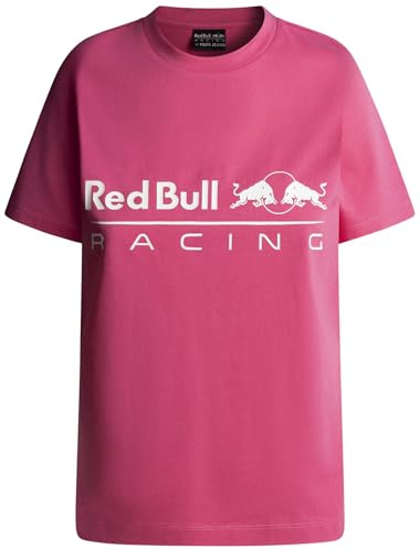 Pepe Jeans - Camiseta de Ajuste estándar para Mujer, Color Rosa (Fucsia Profundo), Talla XXS, Rosa (Fucsia Profundo), XXS