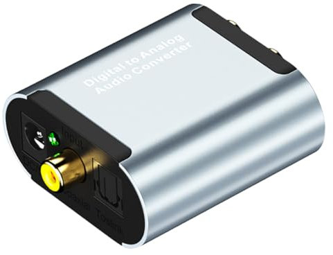 CIYODO Koaxialer Digitalwandler Eingang Koaxial-digitalkonverter Mit Analog-Ausgang Optisch-koaxialer Audiokonverter Für Audio-Ausgang Professioneller Konverter
