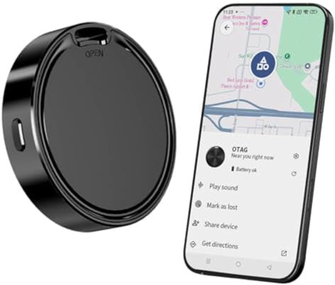 Buscador de llaves compatible con la aplicación Google Find My Device (solo Android), Bluetooth para equipaje/bolsas/cartera