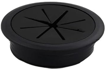 Pasacables,Pasacables de Escritorio 3 piezas de 80 MM for pasacables de escritorio, tapa for orificio de cable, puerto de salida de línea, caja de paso de cables, organizador de cables for mesa de ofi