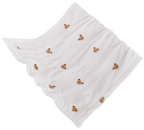 Qsvbeeqj Soft Flanell Kleinkinddecke Mit Bear Designs Kinderdecke Leicht Zu Tragen Für Innen Und Außen Und Outdoor.