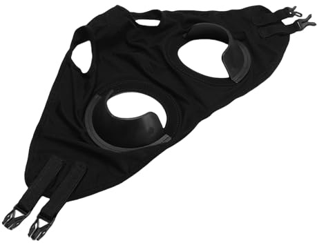 SENECESLI Pferdemaske, Augenschutzhaube für Pferde, Pferderennbrille, Augenschutz Beim Reiten (Average)