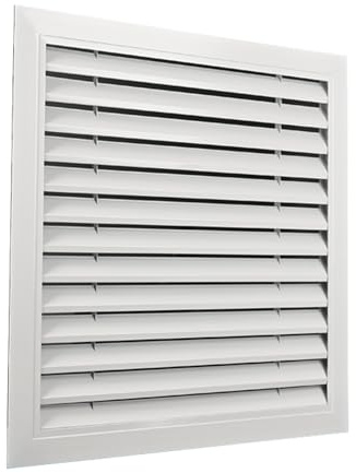 Aluminium-Deckenlüftungsabdeckungen, Metallgitter mit Argon-Lichtbogenschweißung, quadratisch, für den Luftstrom zu Hause und im Freien, perfekt für HVAC-Systeme