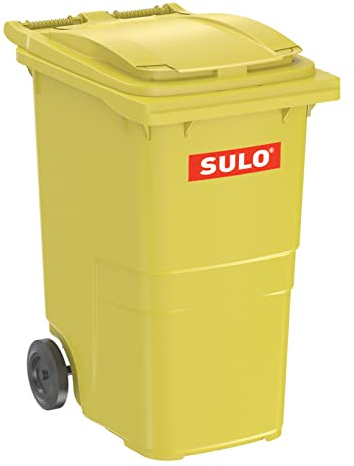 Sulo Mülltonne 360 Liter Gelb Abfalltonne Plastiktonne Gelbe Tonne Mülltrennung Verottungsfest Straßenstellung