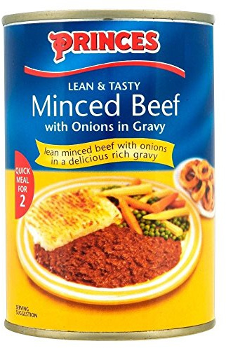 Princes De Viande Hachée Avec Des Oignons Dans La Sauce (392G)