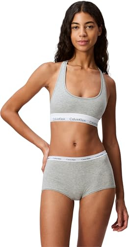 Calvin Klein Damer Modern Cotton - Bralette BH, Grå, L