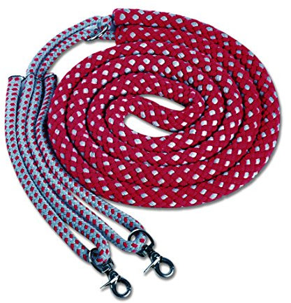 Waldhausen Longierhilfe rot/grau Longiertrainingssystem Gr. Pony 031/36