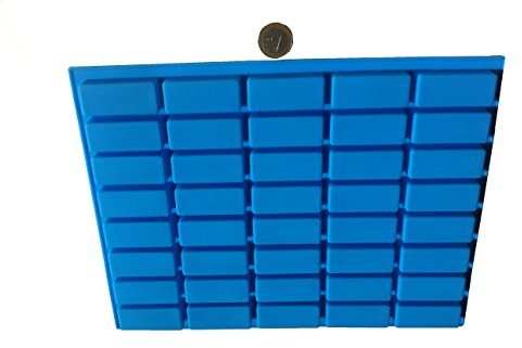 40 Riegel Stangen Lange Pralinen Silikonform Backform Schokoladenform Eiswürfelform Pralinenform Bonbons Schoko Riegel selber machen Zuckerlform