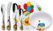 WMF Disney Winnie the Pooh - Vajilla para niños 6 piezas, incluye plato, cuenco y cubertería (tenedor, cuchillo de mesa, cuchara y cuchara pequeña) (WMF Kids infantil)
